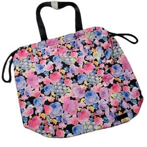 NWT Ganni Recycled Polyester Floral Drawstring Tote